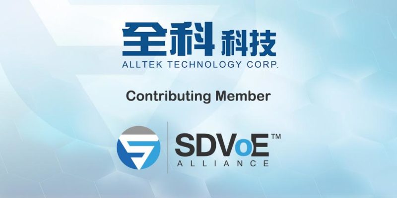 Alltek Technology Corp. Joins SDVoE Alliance as a Contributing Member