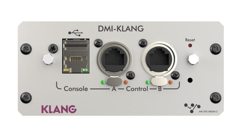DiGiCo announces the DMI-KLANG at NAMM 2020