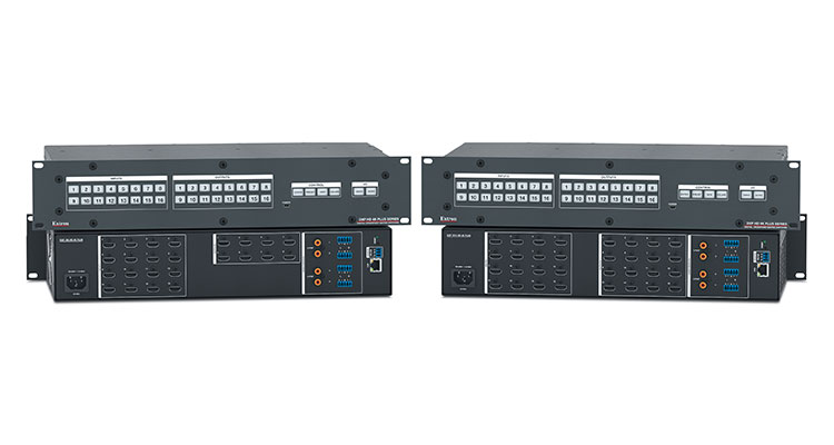 Extron Announces New Feature-Packed 4K/60 4:4:4 HDMI Matrix Switchers in 16×8 and 16×16 Sizes