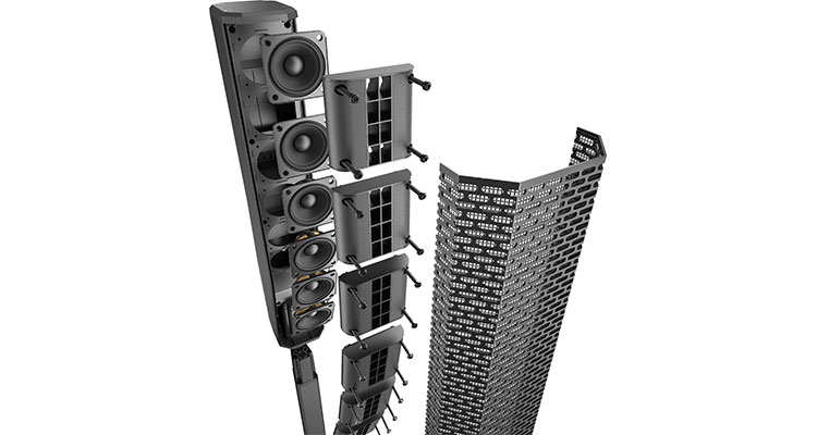 Electro-Voice launches the EVOLVE 30M compact column loudspeaker system with onboard mixer, DSP and effects