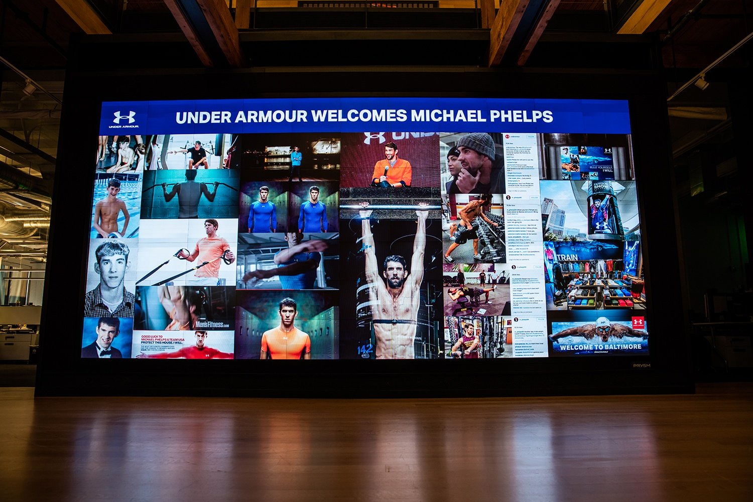 under armour story michael phelps prysm 1