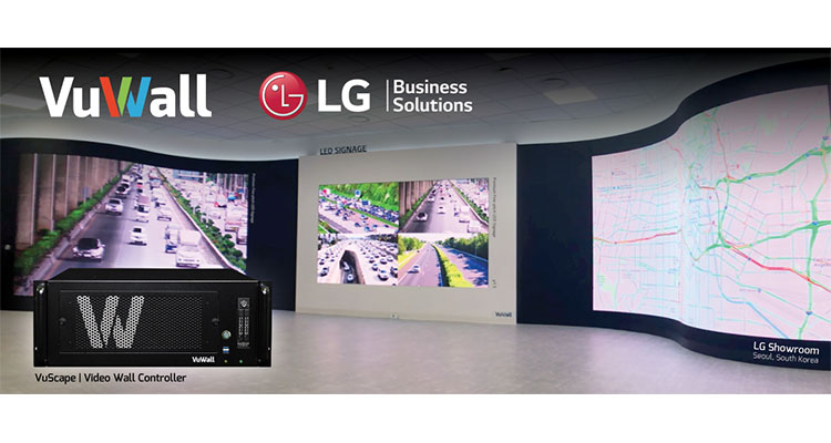 VuWall Powers Video Walls in LG’s New Showrooms