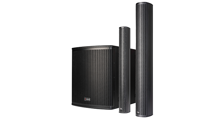 Ashly Audio IS Series Dual Impedence Column Speakers