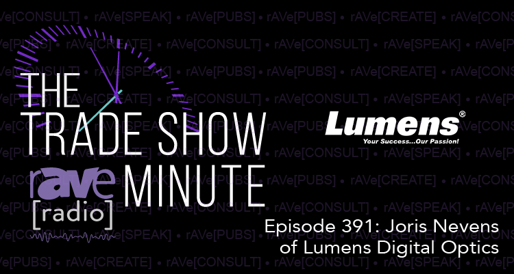 The Trade Show Minute — Episode 391: Joris Nevens of Lumens Digital Optics