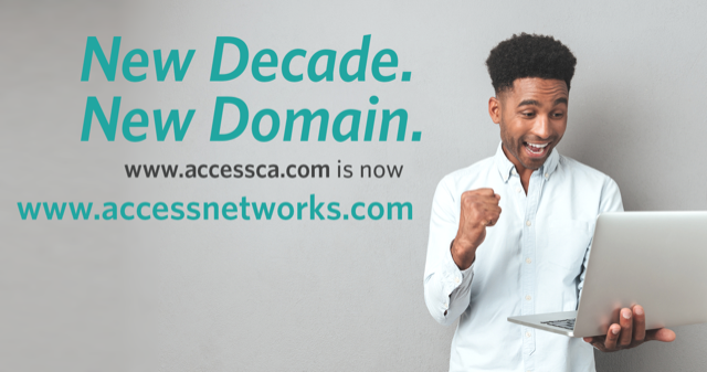 Access Networks Introduces New Client Services Department; New Domain Name