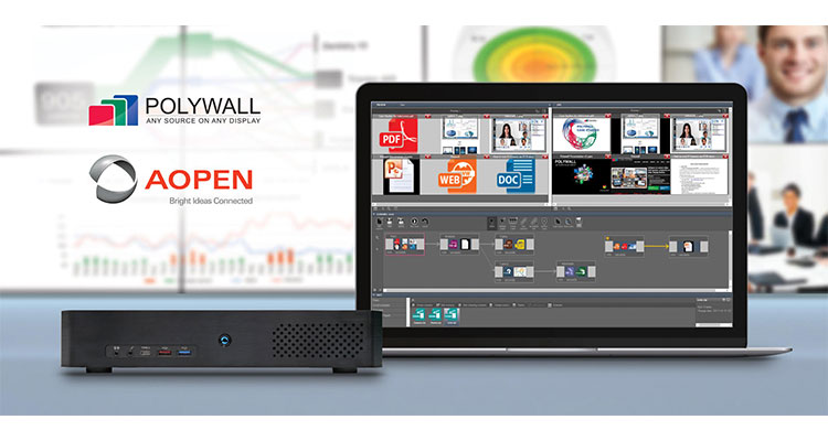 AOPEN and Polywall Partner for Control Room and NOC Processor