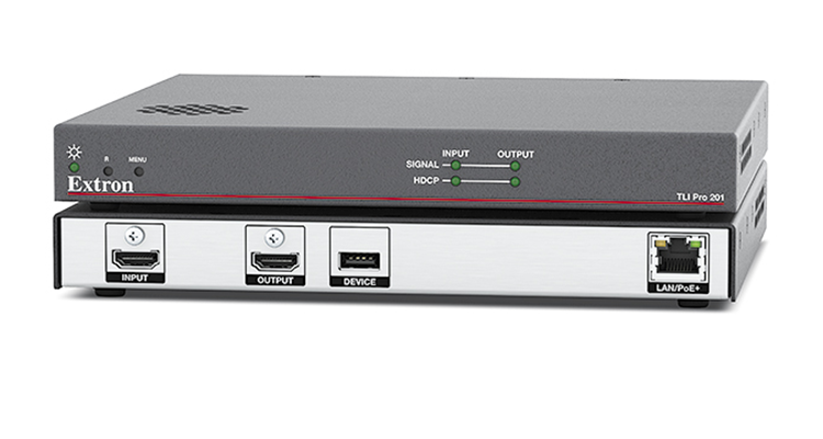 Extron Intros TLI Pro 201 TouchLink Interface