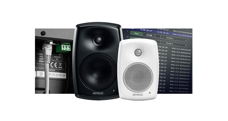 Genelec to Showcase Two Smart IP Loudspeaker Models at ISE 2020