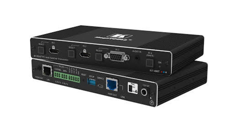 Kramer to Intro KIT-400 Switchable 4K HDBaseT Transmitter/Receiver at ISE 2020