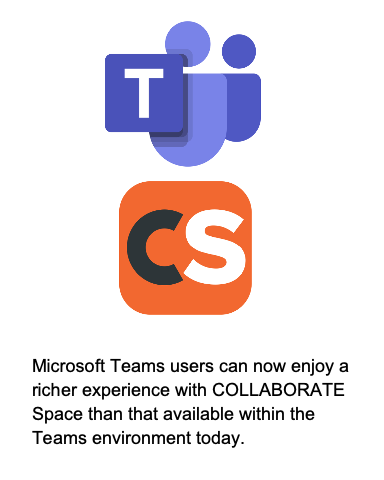 ClearOne Now Offers Seamless Workflows by Integrating COLLABORATE Space Cloud-based Video App with Microsoft Teams