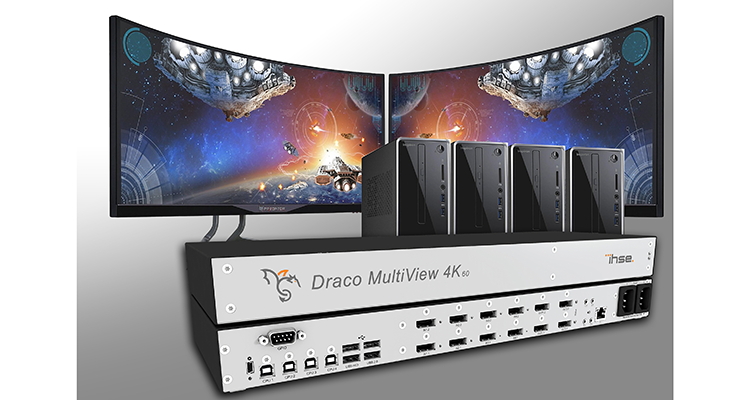 IHSE Intros NV42 Series MultiViewer for DisplayPort 4K60