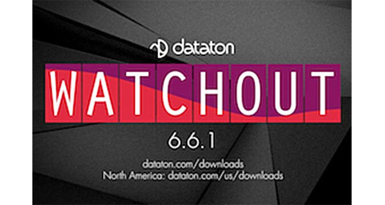 Dataton Has a New Update for WATCHOUT Production Software
