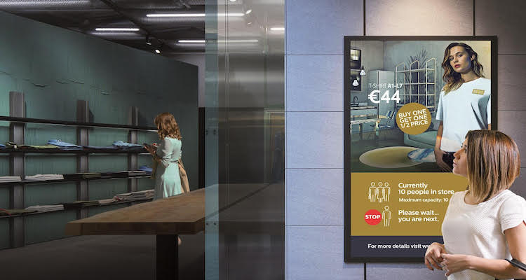 Philips Display Solutions Shows How Digital Signage Will Solve Post-COVID-19 Social Distancing Dilemma in Retail