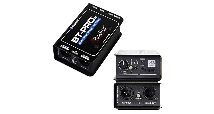 Radial Engineering Releases BT-Pro V2 Bluetooth-Enabled Stereo Direct Box