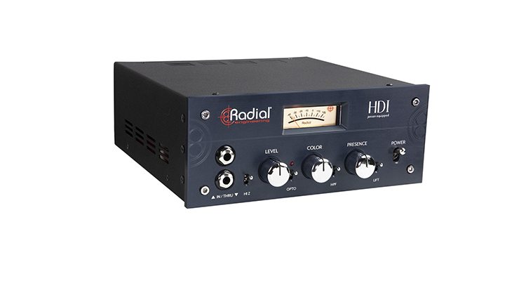 Radial Engineering’s New Studio-Grade Preamp Can Be Used for Studio or Touring Applications