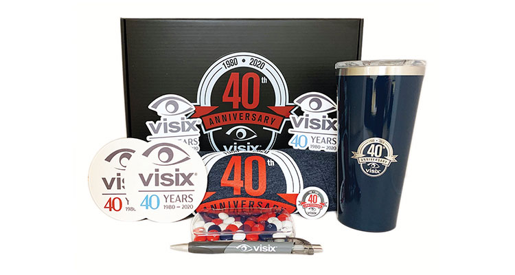 Visix Celebrates 40th Anniversary with New Products, Swag and Free Services Prize