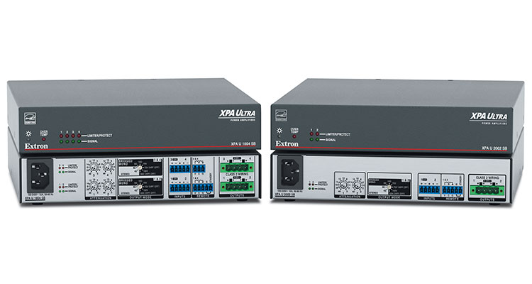 Extron Introduces XPA Ultra Amplifiers with Switchable Bridging