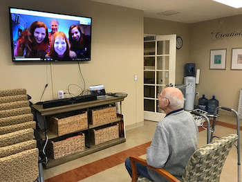 Yamaha UC Helps Connect Assisted Living Facility Residents to Loved Ones