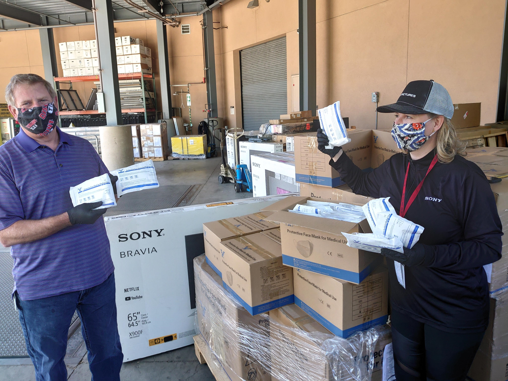 Sony PPE Donations