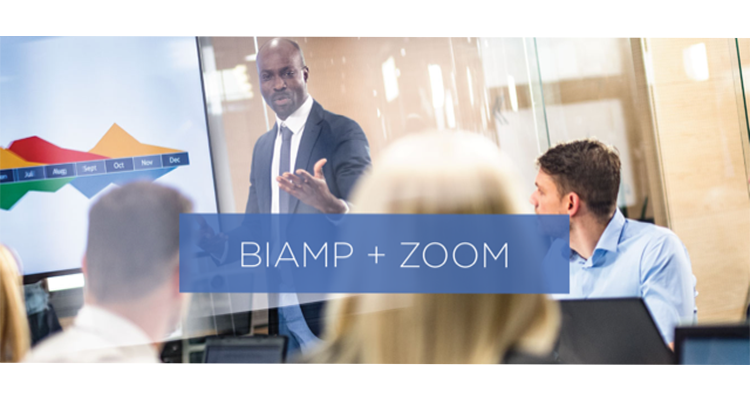 Biamp Conference Room Solutions Approved for Use With Zoom