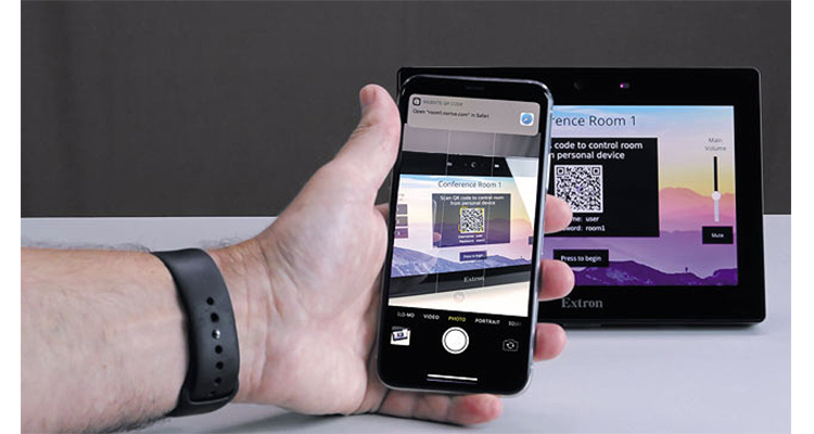 extron qr code