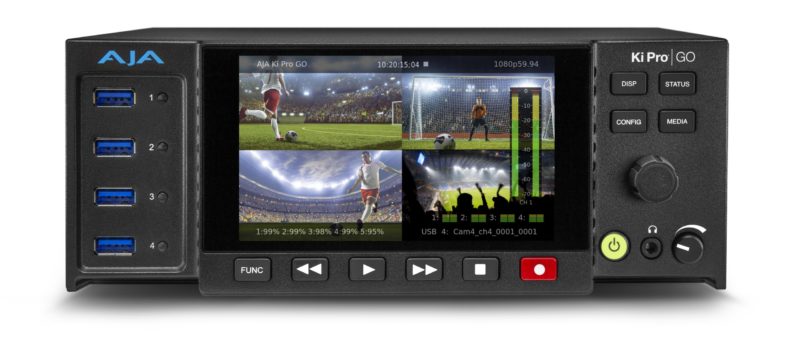 AJA Upgrades Ki Pro GO H.264 Recorder and Player