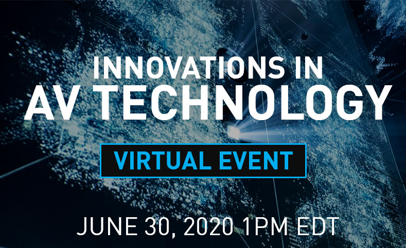 panasonic innovations in av technology virtual event