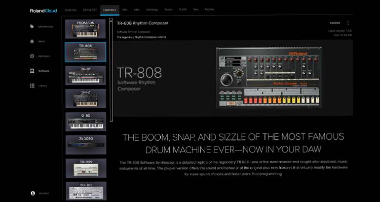 Roland Expands Roland Cloud, Moves it to Primary Website