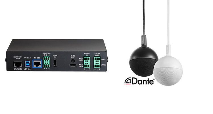 Vaddio Adds EasyIP Switcher and Ceiling Mic to Its Lineup of AV-over-IP Solutions