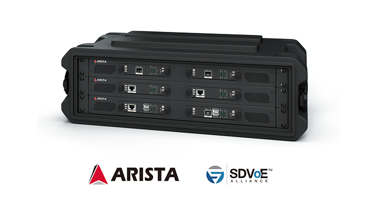 ARISTA Enters AV-over-IP Market Using 10G SDVoE