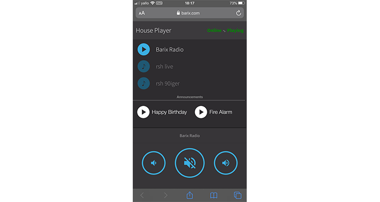 Barix Adds Upgrades to RetailPlayer Background Music Streaming Solution