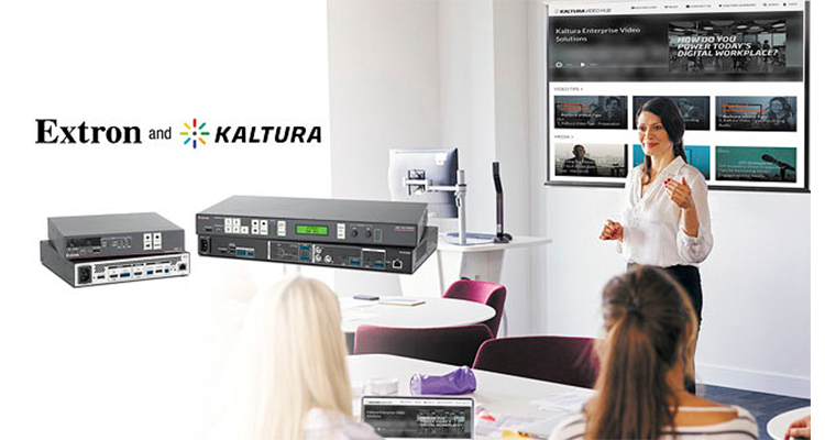 New Extron App Combines SMP and Kaltura Management Tools