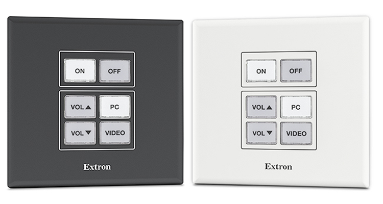 Extron’s Customizable NBP 50 Network Button Panel Now Available