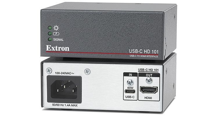 Extron Shows 4K Capable USB-C to HDMI Converter