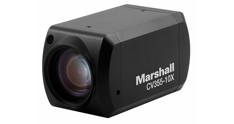 Marshall Electronics’ New Zoom Block Cameras Feature 2.5-12.4 Million Pixels