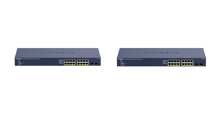 NETGEAR Announces Availability of Two New 16-port Gigabit PoE+ Switches