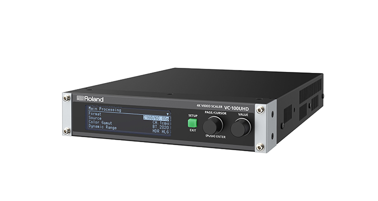 Roland Debuts its New 4K Video Scaler for Live Events, Fixed Application and Streaming