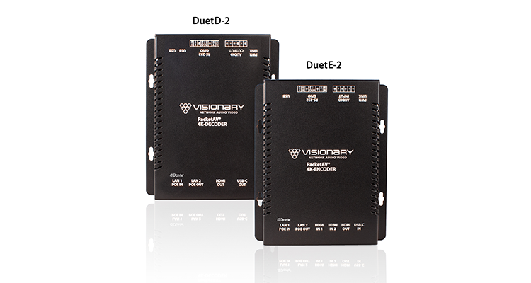 Visionary Solutions Releases New Encoder, Decoder With USB-C Connectivity