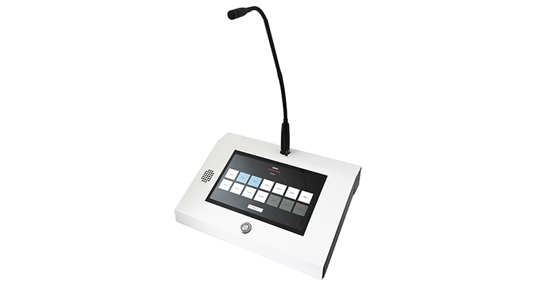 Barix Intros Annuncicom PS Touch Universal Desktop Master Station