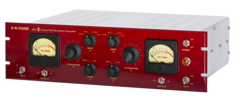 D.W. Fearn Announces Updates to Flagship Preamplifiers and Processors