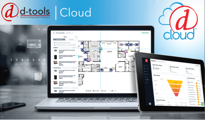 D-Tools unveils new Cloud features; powerful, yet easy-to-implement multi-OS, web-based SaaS solutions accessible from any web-enabled device