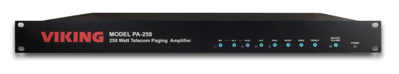 Viking Electronics Brings More Power with the New PA-250 Paging Amplifier