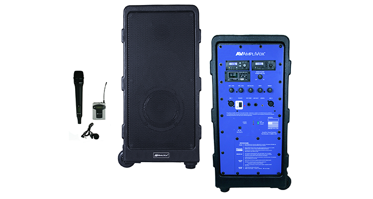 amplivox sound systems titan wireless portable pa