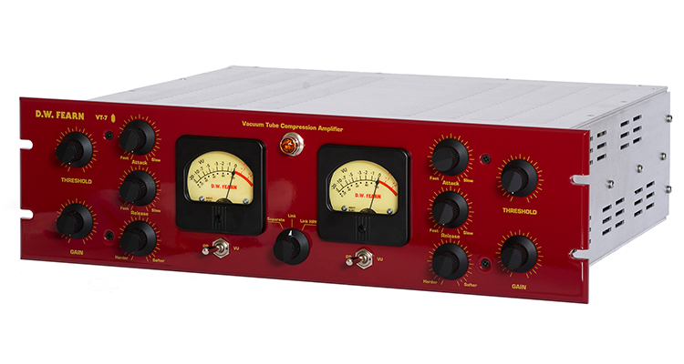 D.W. Fearn Updates VT Series of Microphone Preamps, Equalizers, Compressors
