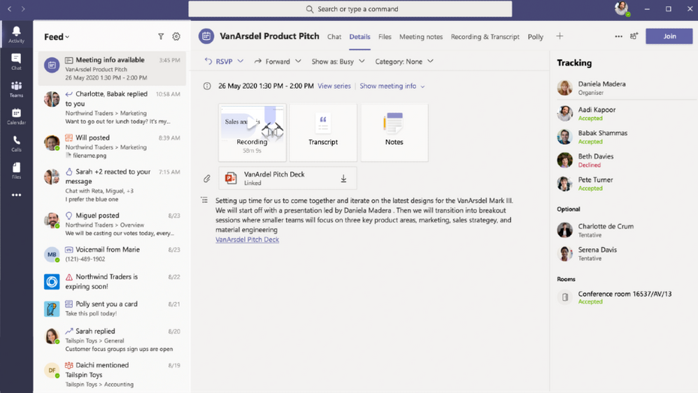 microsoft teams meeting recap microsoft teams meeting recap