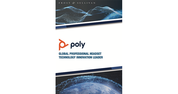 Frost & Sullivan Recognize Poly as 2020 Global Technology Innovation Leader