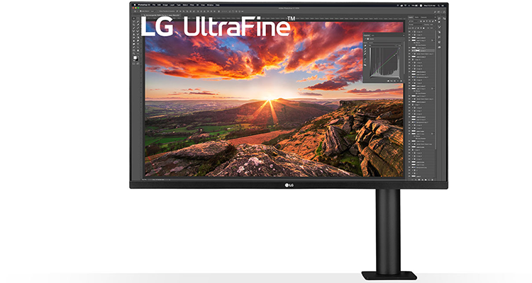 LG Business Solutions Intros UltraFine Ergo Workstation Monitor