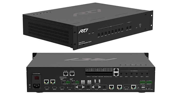 RTI Now Shipping New All-in-One Control Processor and Presentation Switcher