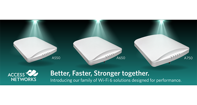 Access Networks Adds to Line of Wi-Fi 6 Certified Wireless Access Points