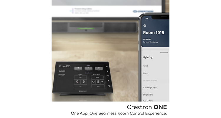 New Crestron ONE App Allows Control Experience From Any Personal Device